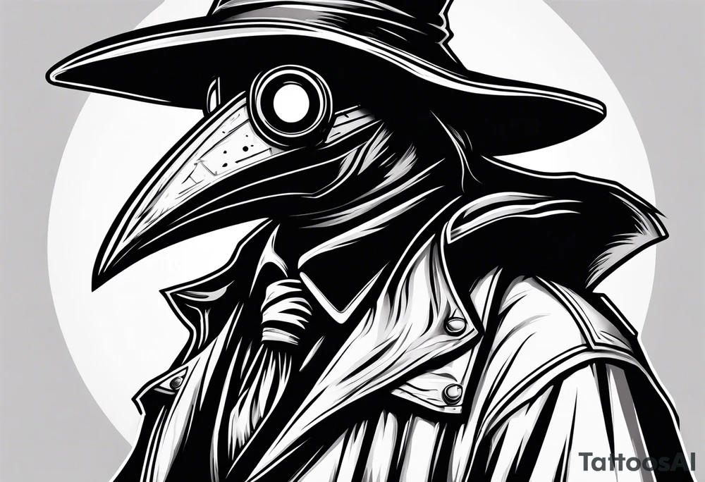 Plague doctor tattoo idea