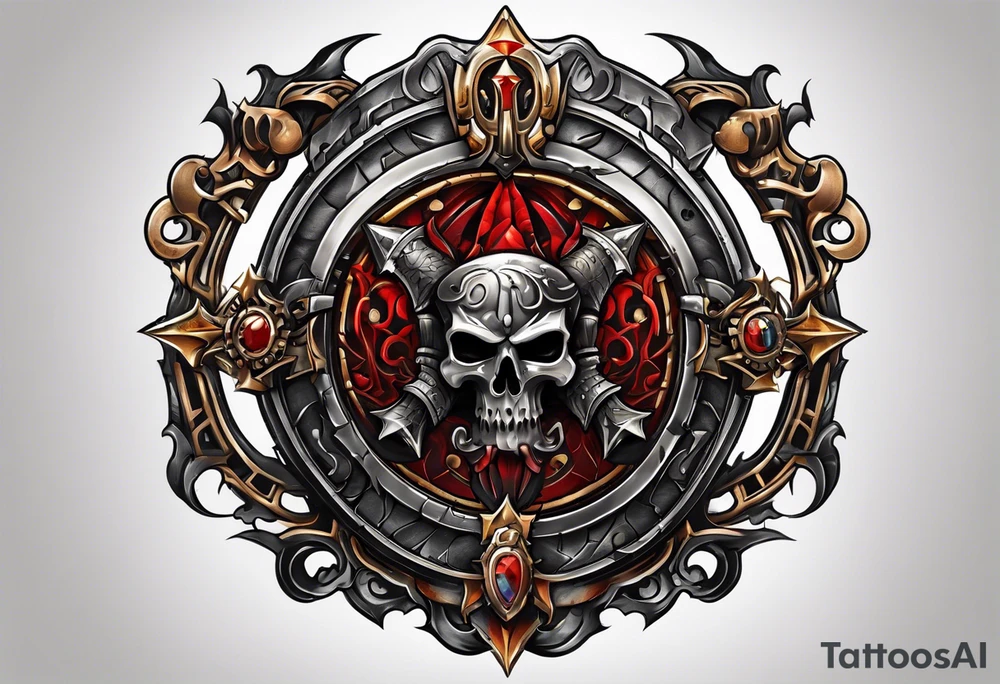 Warhammer inquisitorial seal tattoo idea