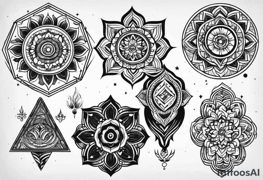 name for Gautam Poorva Garv tattoo idea