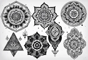 name for Gautam Poorva Garv tattoo idea