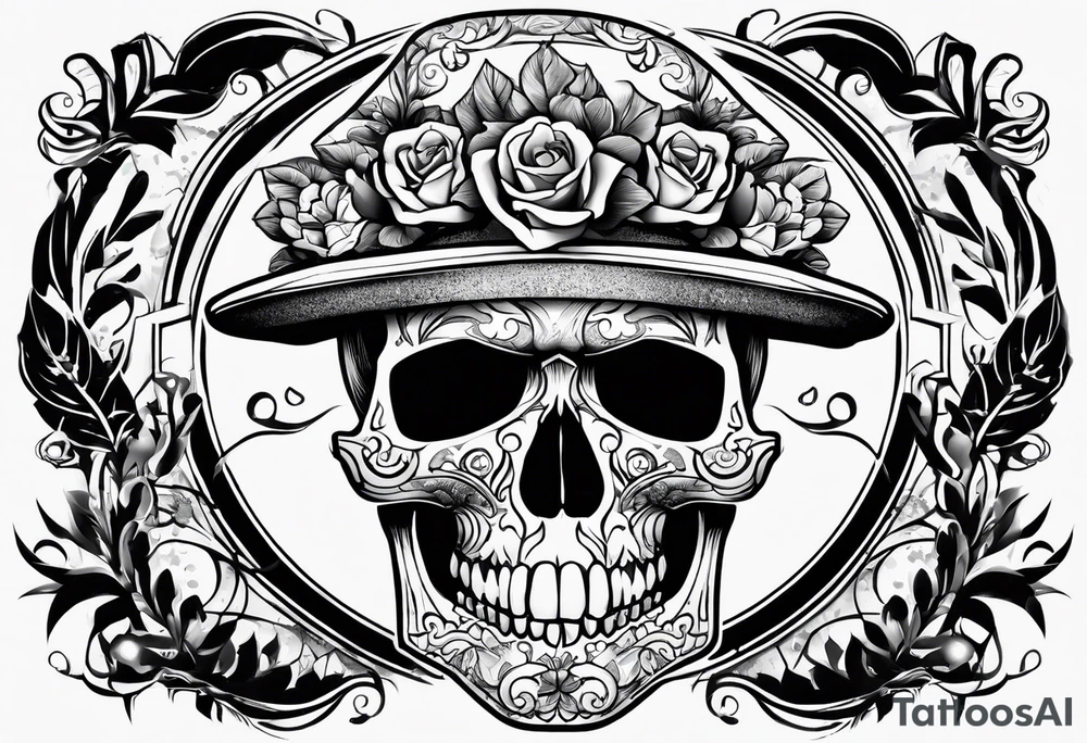 skull tattoo idea