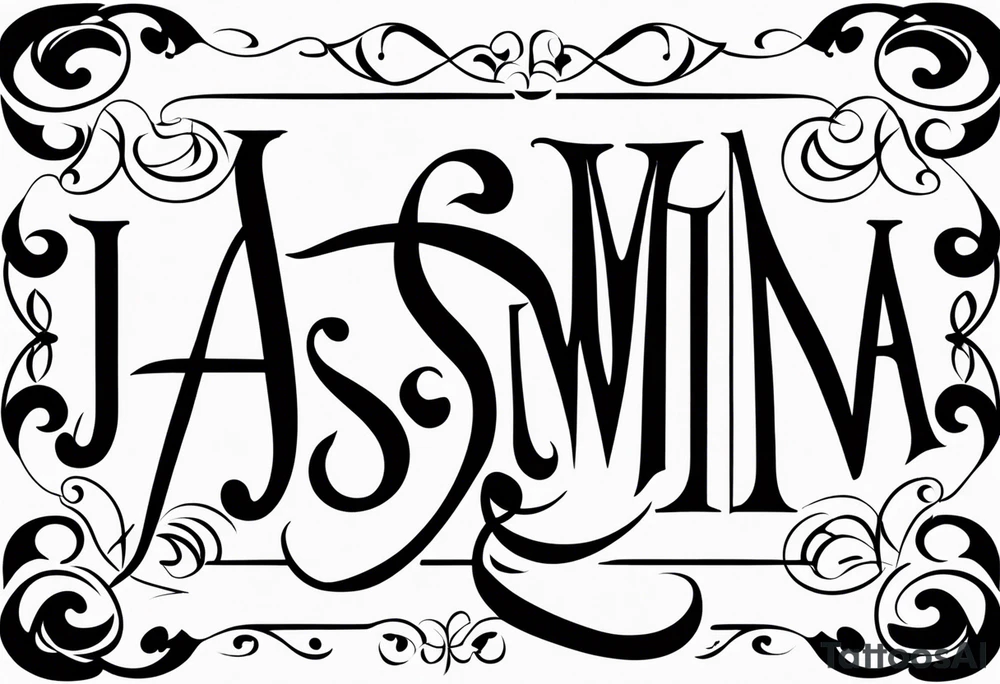 Jasmina tattoo idea