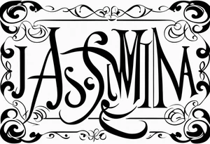 Jasmina tattoo idea
