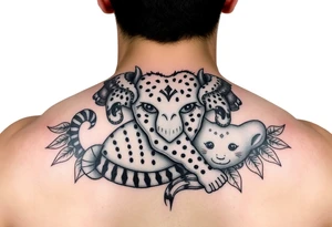 bali zoo themed tattoo idea