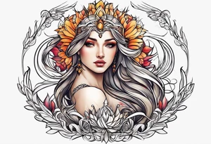 virgo tattoo idea