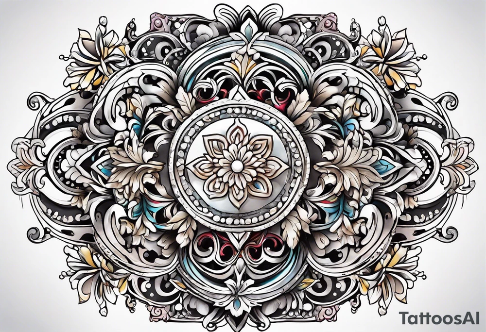 filigree tattoo idea