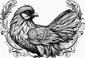 Sexy chick tattoo idea