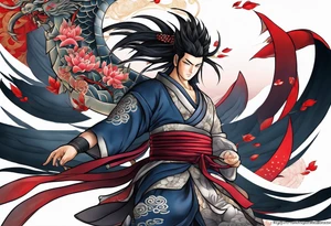 hashirama senju tattoo idea