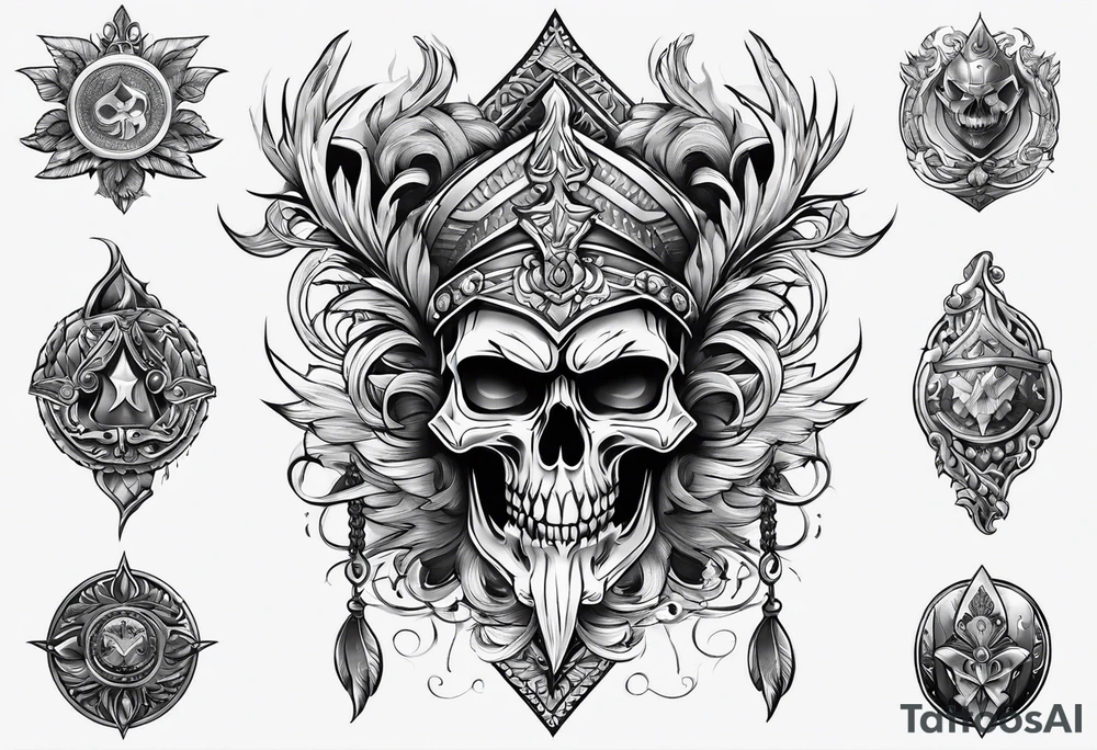 Trident tattoo idea