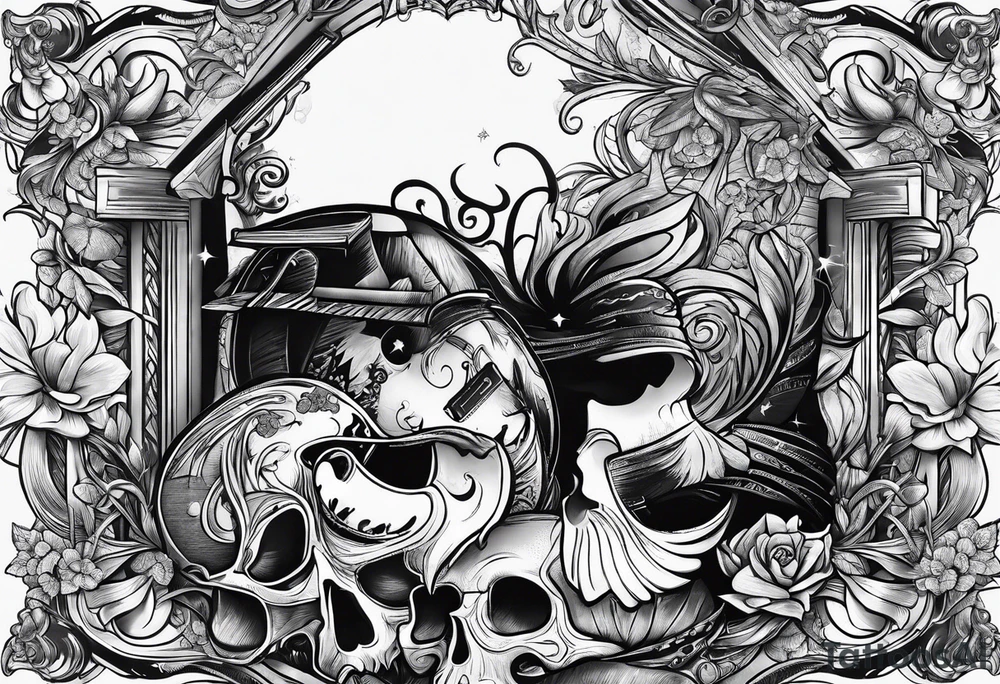 Book lovers tattoo idea
