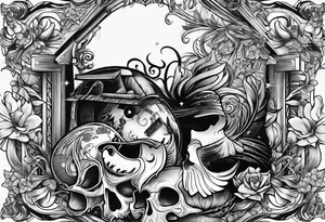 Book lovers tattoo idea