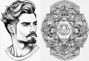 Nicholas in cursive tattoo idea