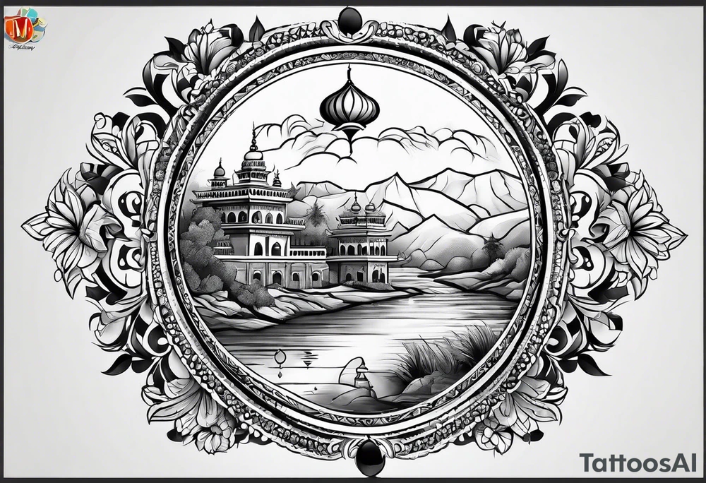 punjab map tattoo tattoo idea