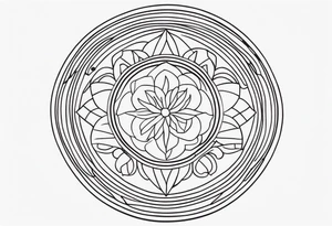 Vinyl tattoo idea