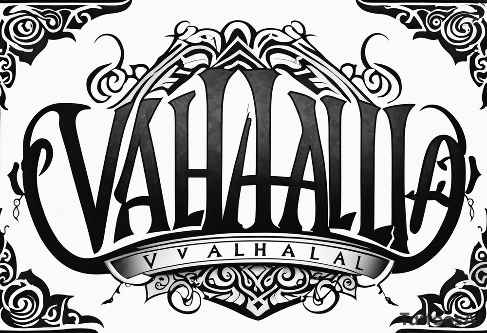 Valhalla tattoo idea