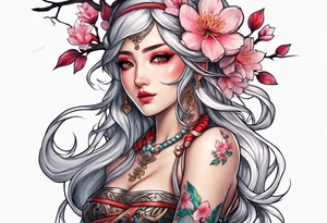 Sakura elf tattoo idea