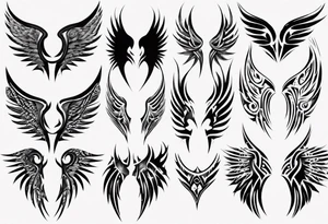 Wing
Texture
Holes
Sharp tattoo idea