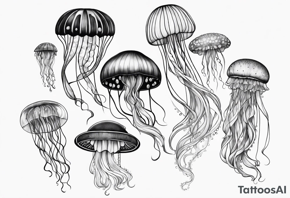 Jellyfish tattoo idea