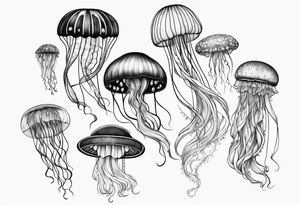 Jellyfish tattoo idea