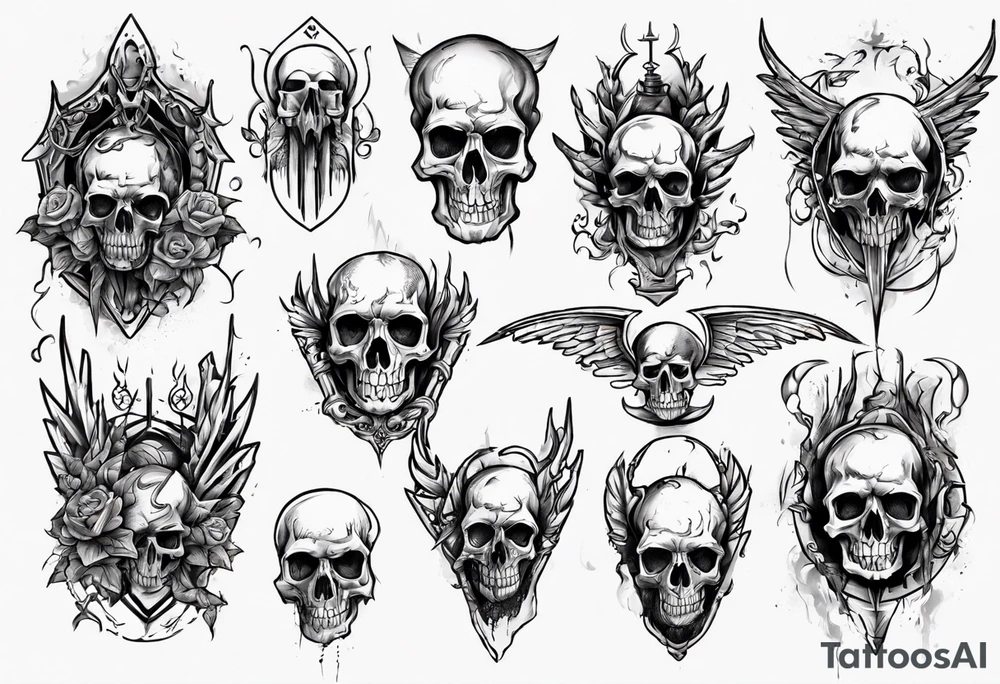 Bringer of death tattoo idea