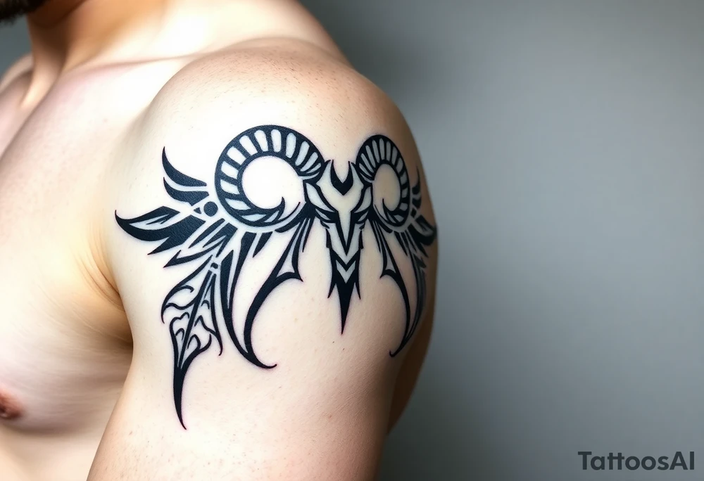 Aries tattoo idea