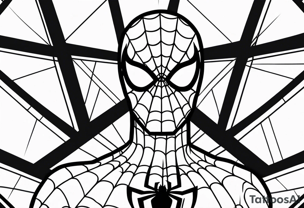 Spiderman tattoo idea