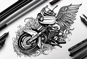 Based on John Krakauer Into Thin Air and representing doing hard things tattoo idea
