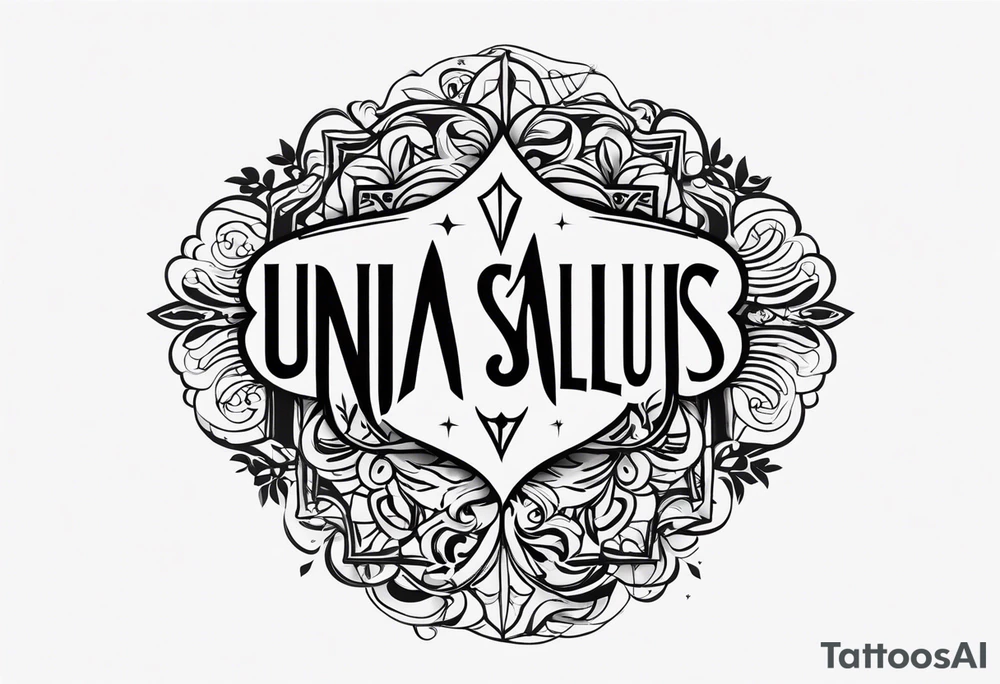 una salus victus tattoo idea
