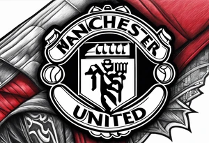 manchester united tattoo idea