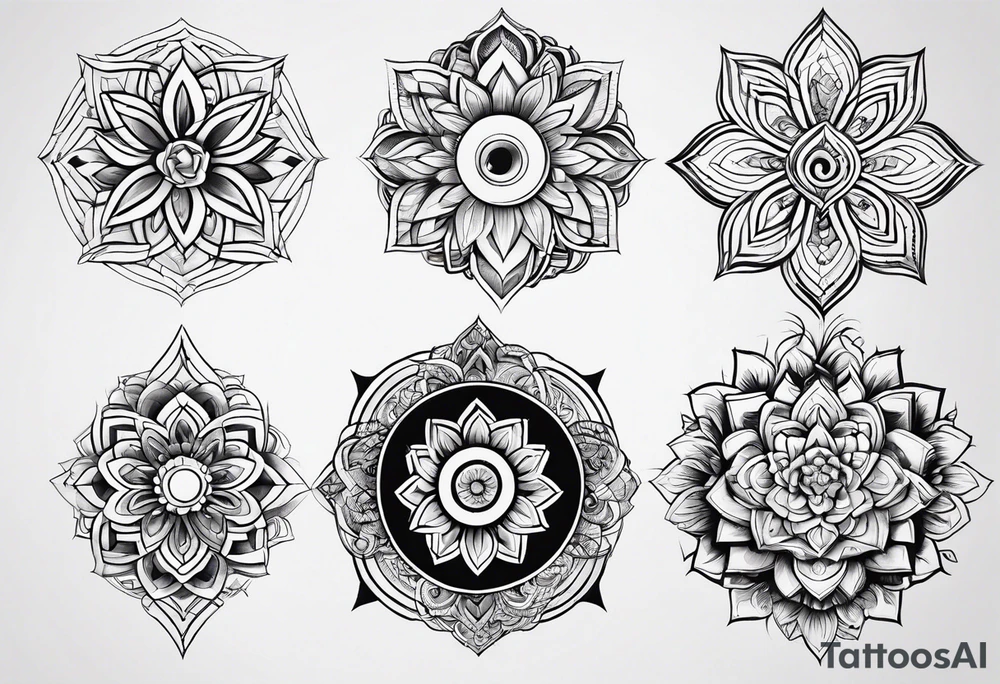 spiral tattoo idea