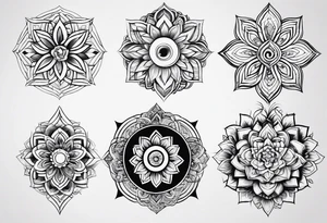 spiral tattoo idea