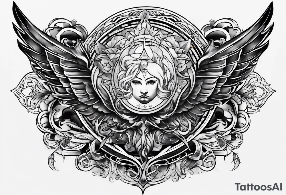 trident tattoo idea