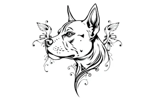 PITBULL tattoo idea
