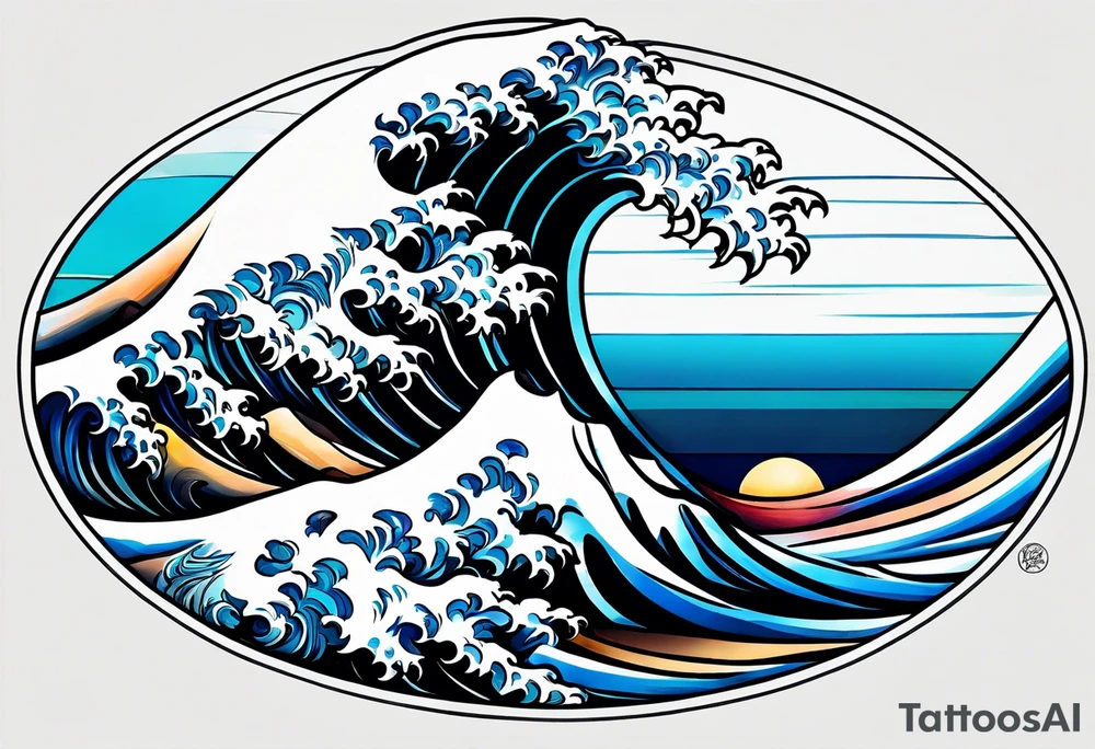 wave;
"come what may"; outside forearm not an oval tattoo idea wave;
"come what may"; outside forearm not an oval tattoo idea