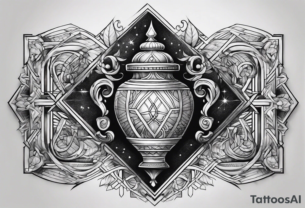 Pawn chest piece tattoo idea