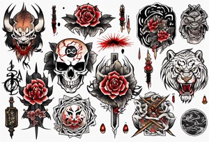 a scar tattoo idea