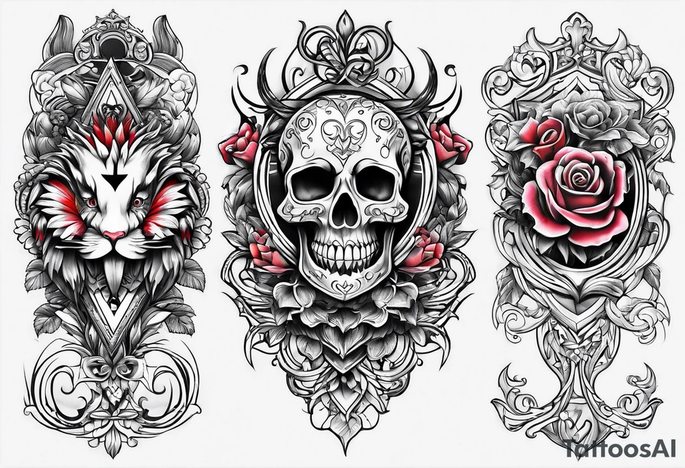 corazon tattoo idea