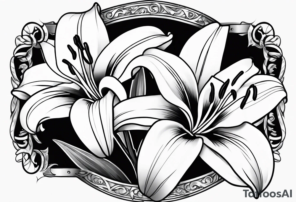 Lily name tattoo idea