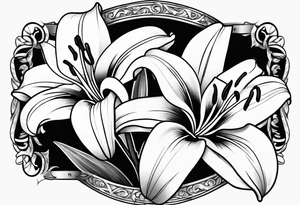 Lily name tattoo idea