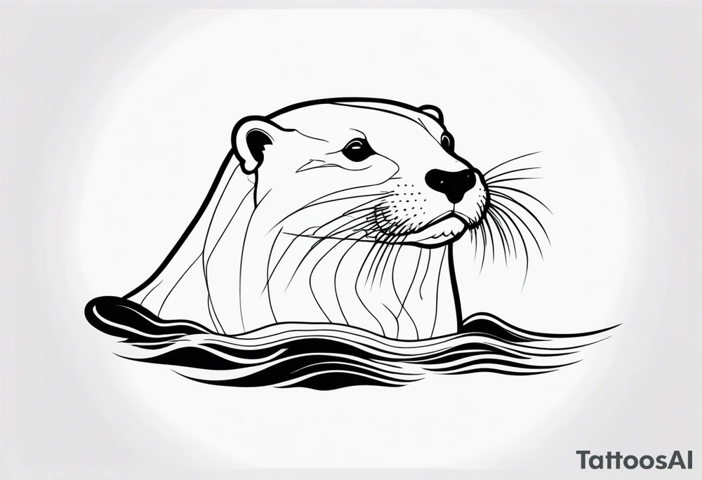 otter tattoo idea