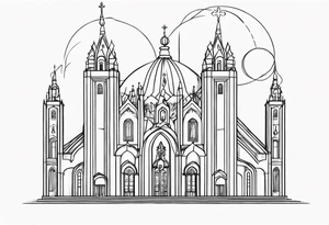 Nossa senhora aparecida tattoo idea
