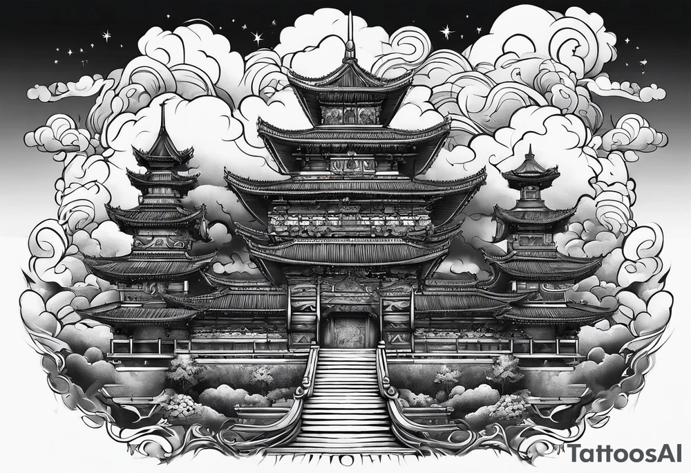 Kingdom on a cloud tattoo idea
