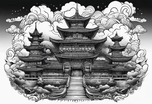 Kingdom on a cloud tattoo idea