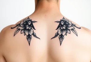 soft and feminine tattoo idea
