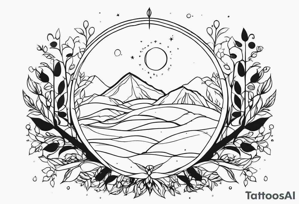 "give yourself a reason" tattoo idea