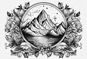 life is about love tattoo idea