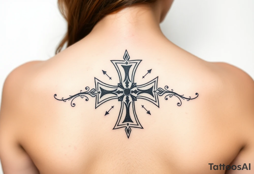 german iron cross tattoo idea