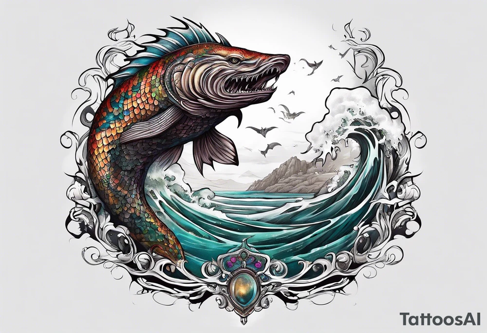 leviathan tattoo idea