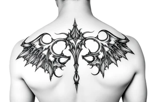 kinky fetish latex dominatrix tattoo idea