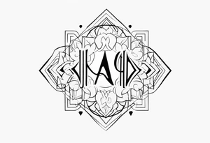 lettering tattoo idea